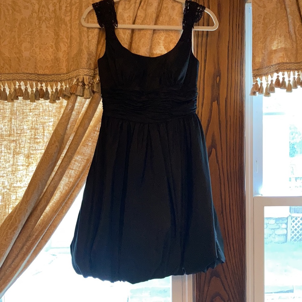 NWT Basix II black bubble cocktail dress